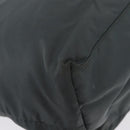 PRADA Tote Bag Nylon Gray Gold Auth 174553-15