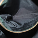 PRADA Tote Bag Nylon Gray Gold Auth 174553-11