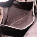 GUCCI GG Canvas Tote Bag Brown Gold 002 1099 Auth 174556-19