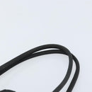 PRADA Tote Bag Nylon Black Silver Auth 174561-14