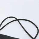 PRADA Tote Bag Nylon Black Silver Auth 174562-14