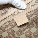 GUCCI GG Canvas Guccissima Tote Bag Leather Beige Gold Auth 174566-15