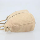GUCCI GG Canvas Guccissima Tote Bag Leather Beige Gold Auth 174566-5