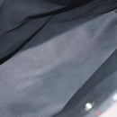 BURBERRY Nova Check Tote Bag Nylon Black Silver Auth 174568-16