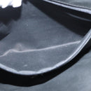 BURBERRY Nova Check Tote Bag Nylon Black Silver Auth 174568-20