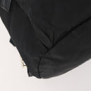 PRADA Backpack Nylon Black Silver Auth 174569-15