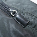 PRADA Backpack Nylon Black Silver Auth 174569-26