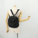 PRADA Backpack Nylon Black Silver Auth 174569-28