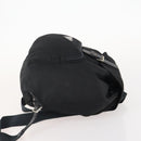 PRADA Backpack Nylon Black Silver Auth 174569-3
