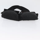 GUCCI Waist bag Canvas Black Silver 28566 Auth 174571-5