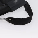 GUCCI Waist bag Canvas Black Silver 28566 Auth 174571-8