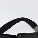 GUCCI Waist bag Canvas Black Silver 28566 Auth 174571-14