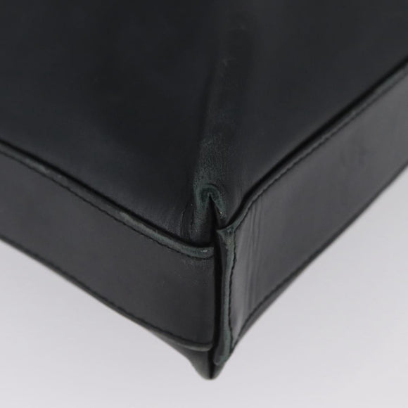 Salvatore Ferragamo Vala Shoulder Bag Leather Black Auth 174573