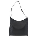 Salvatore Ferragamo Vala Shoulder Bag Leather Black Auth 174573-3