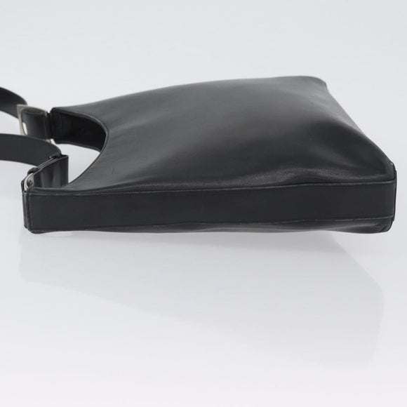 Salvatore Ferragamo Vala Shoulder Bag Leather Black Auth 174573