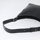 Salvatore Ferragamo Vala Shoulder Bag Leather Black Auth 174573-7
