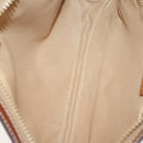 CELINE Macadam Canvas C Macadam Canvas Bag PVC Leather 3 Set Brown Auth 174584-14