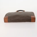 CELINE Macadam Canvas C Macadam Canvas Bag PVC Leather 3 Set Brown Auth 174584-7