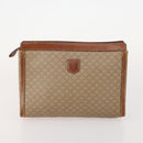 CELINE Macadam Canvas C Macadam Canvas Bag PVC Leather 3 Set Brown Auth 174584-9