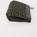 FENDI Loewe Cartier Zucca Canvas Tasche Leder 3er Set Schwarz Beige Orig. 174586-4