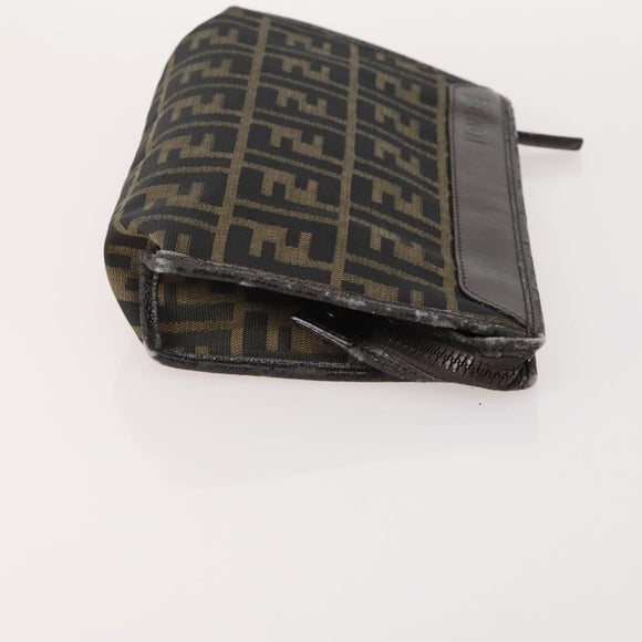 FENDI Loewe Cartier Zucca Canvas Tasche Leder 3er Set Schwarz Beige Orig. 174586