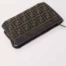 FENDI Loewe Cartier Zucca Canvas Tasche Leder 3er Set Schwarz Beige Orig. 174586-5