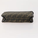 FENDI Loewe Cartier Zucca Canvas Tasche Leder 3er Set Schwarz Beige Orig. 174586-6