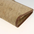 Christian Dior Clutchtasche aus Canvas mit Wabenmuster Beige Gold Authentisch 174606-15
