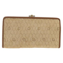 Christian Dior Clutchtasche aus Canvas mit Wabenmuster Beige Gold Authentisch 174606-13