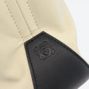 LOEWE Handtas Canvas Leer Beige Goud Authentiek 174611-17