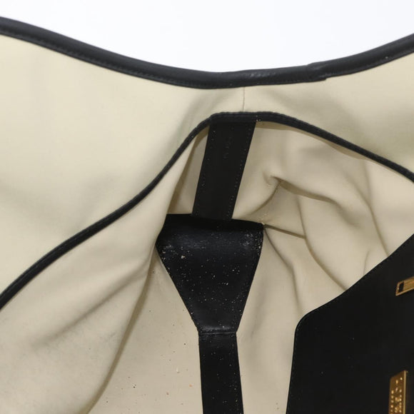 LOEWE Handtas Canvas Leer Beige Goud Authentiek 174611