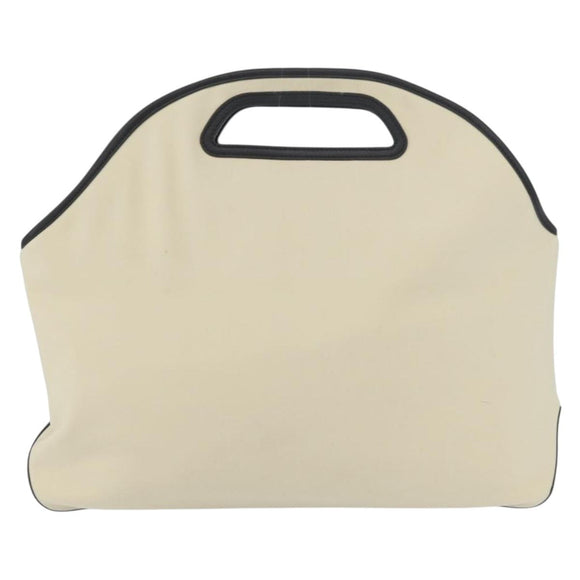 LOEWE Handtas Canvas Leer Beige Goud Authentiek 174611
