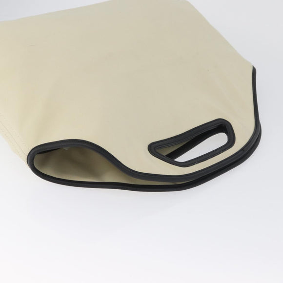 LOEWE Handtas Canvas Leer Beige Goud Authentiek 174611
