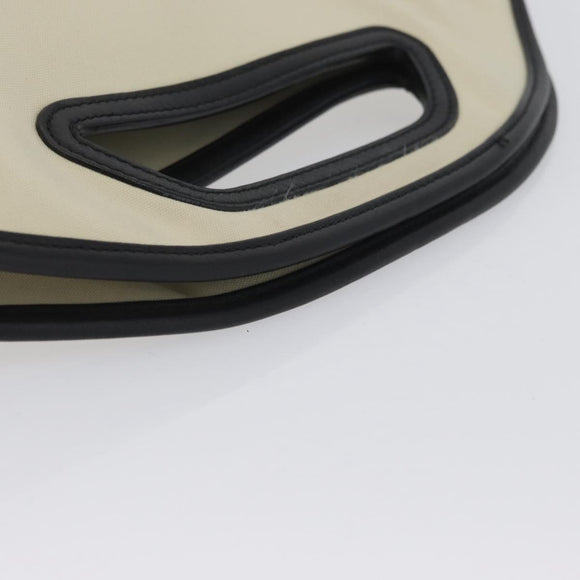 LOEWE Handtas Canvas Leer Beige Goud Authentiek 174611