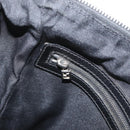 FENDI Zucca Canvas Shoulder Bag Black Gold Auth 174614-22