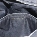 FENDI Zucca Canvas Shoulder Bag Black Gold Auth 174614-12