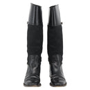 GUCCI Long Boots Unborn Calf Skin 34 1/2 C Black Auth 174616A-2