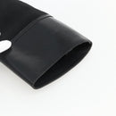 GUCCI Long Boots Unborn Calf Skin 34 1/2 C Black Auth 174616A-6