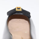 Salvatore Ferragamo Pumps Leather 6 Black Auth 174618A-18