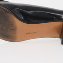 Salvatore Ferragamo Pumps Leather 6 Black Auth 174618A-9