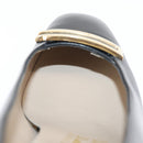 Salvatore Ferragamo Heel Pumps Leather 4 1/2 Black Auth 174621A-18