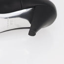 GIVENCHY Short Boots Leather Black Auth 174625A-10