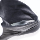 GIVENCHY Short Boots Leather Black Auth 174625A-14