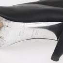 GIVENCHY Short Boots Leather Black Auth 174625A-24