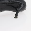 Salvatore Ferragamo Vara Ribbon Pumps Leather Black Auth 174627A-28
