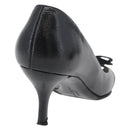 Salvatore Ferragamo Vara Ribbon Pumps Leather Black Auth 174627A-3