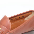 Salvatore Ferragamo Gancini Loafers Leather 8 Brown Auth 174630A-17