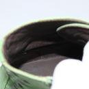 BOTTEGA VENETA INTRECCIATO Mid Cut Sneakers Leather Green Auth 174635A-18