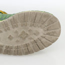 BOTTEGA VENETA INTRECCIATO Mid Cut Sneakers Leather Green Auth 174635A-8