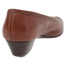 Salvatore Ferragamo Pumps Leather 6 Brown Auth 174642A-21
